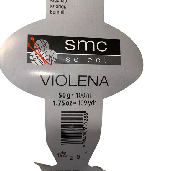 Schachenmayr SMC Select DK Cotton Modal Violena Yarn 1623 Orange Cable Knit - Picture 8 of 9